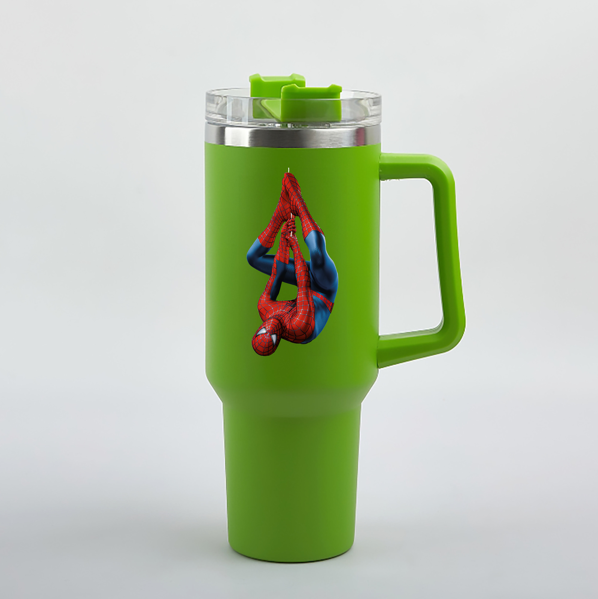 Spider Man スパイダーマン 1200mL車用タンブラー（カラープリント）